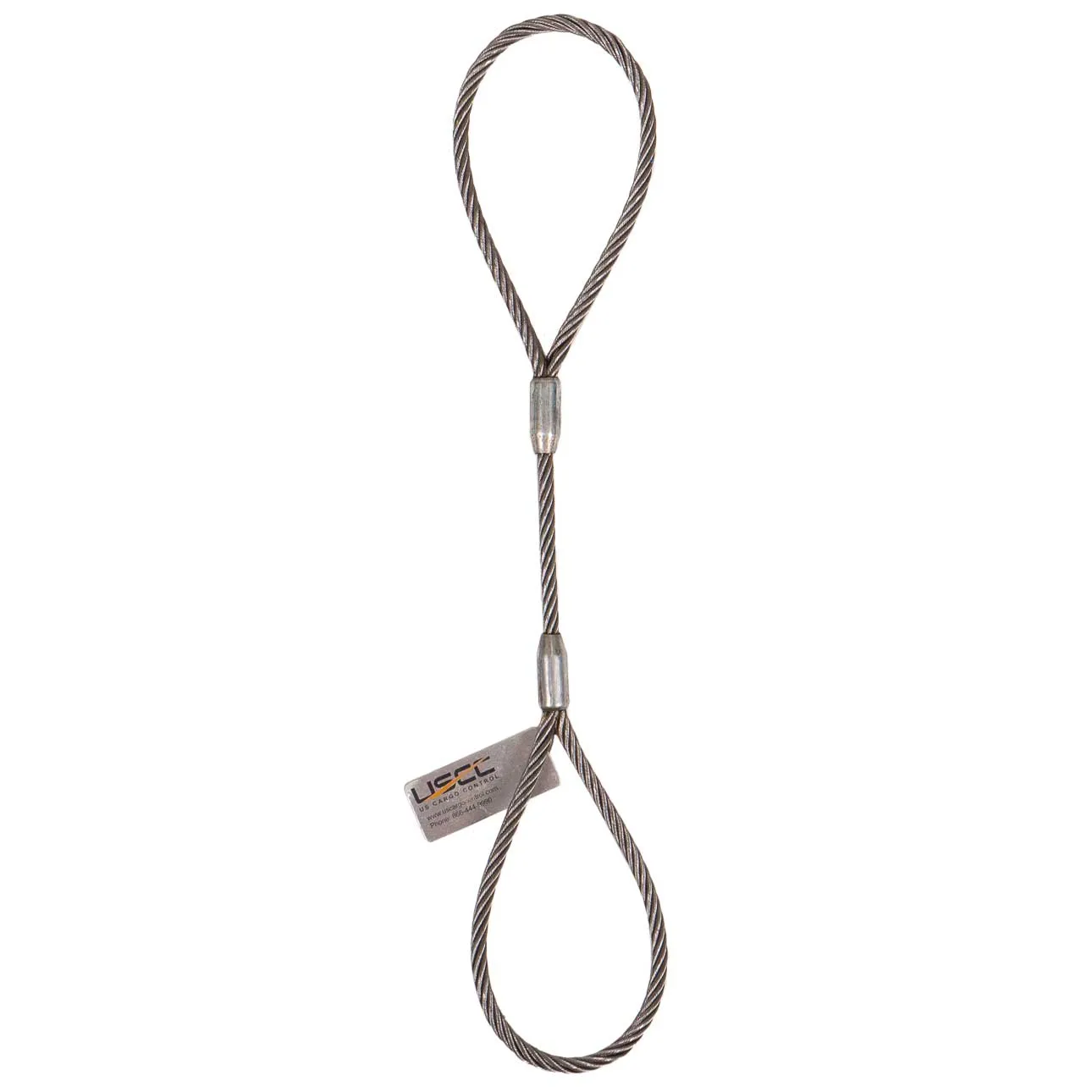 1-1/2" x 24' Standard Eye Wire Rope Sling