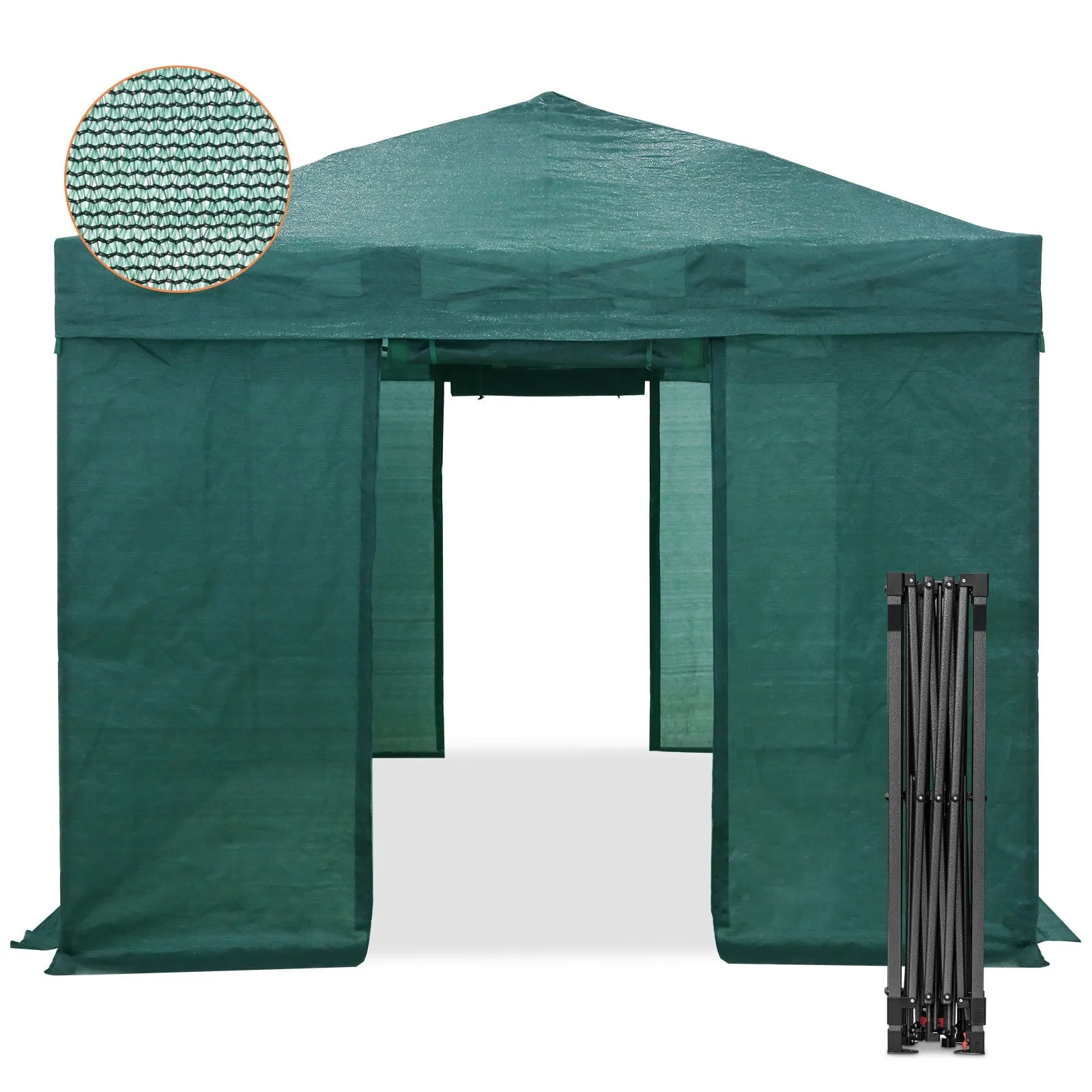 10x10 Shade Cloth Cover Pop Up Greenhouse