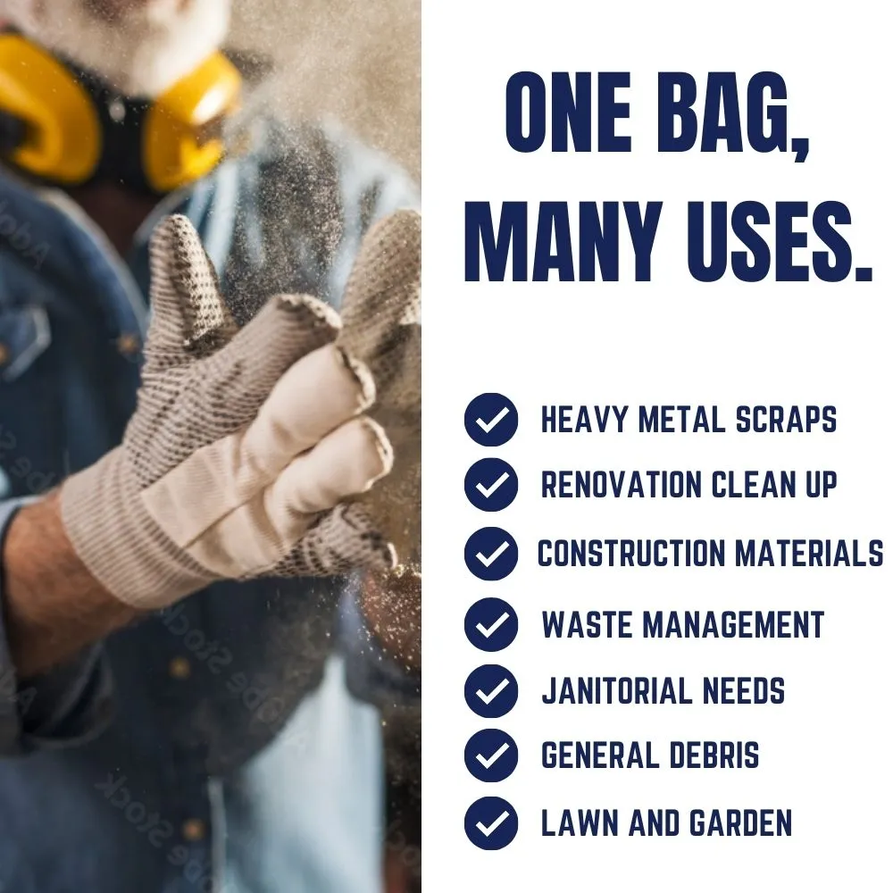 40-45 Gallon Trash Bags - 2.0 Mil - 100/Case