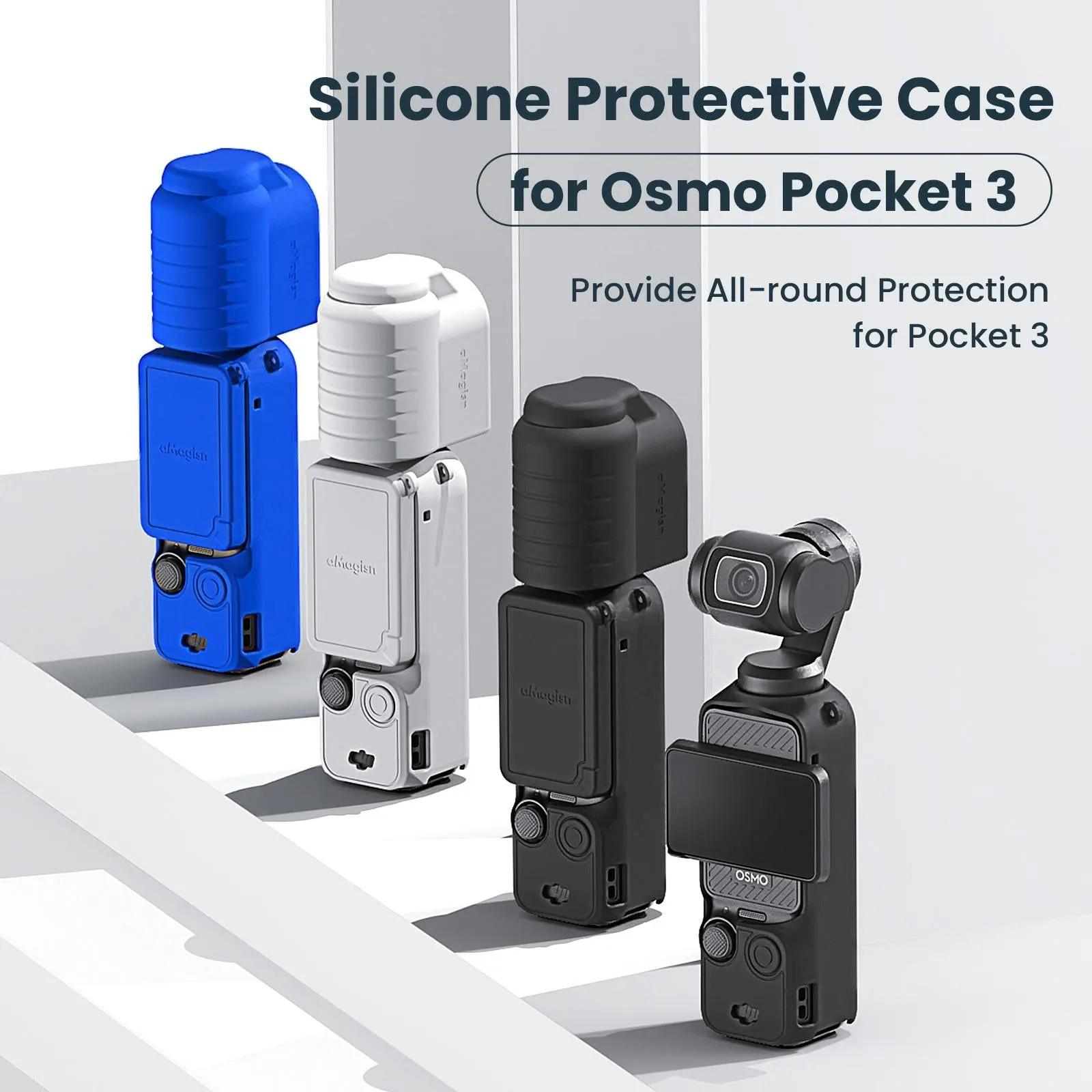 5-in-1 Silicone Case for Dji Pocket 3 Camera Accessories