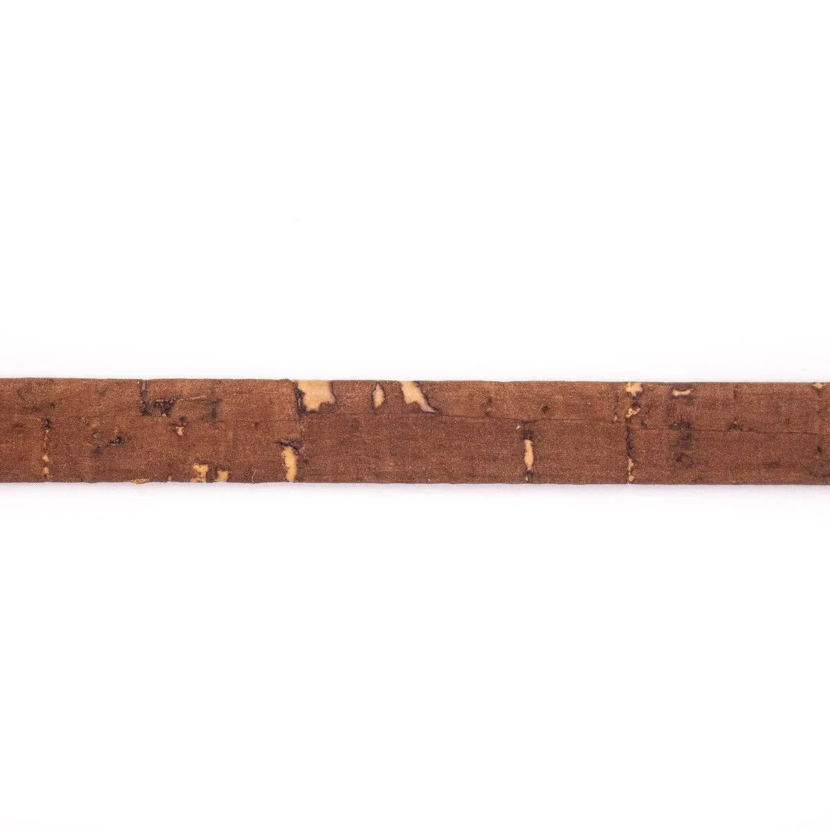 8mm  light brown flat cork cord COR-453(10 meters)