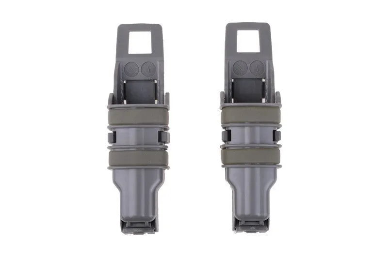 A Set of 2 FAST Pistol Magazine Pouches – Foliage Green