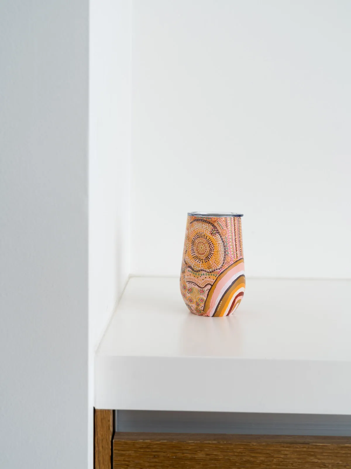 Aboriginal Journeys In The Sun Stainless Steel Travel Mug