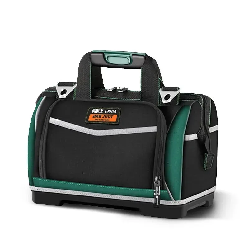 Airaj 14in 16in 18in Waterproof Tool Bag with Molded Bottom and Multi Pockets