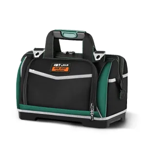 Airaj 14in 16in 18in Waterproof Tool Bag with Molded Bottom and Multi Pockets