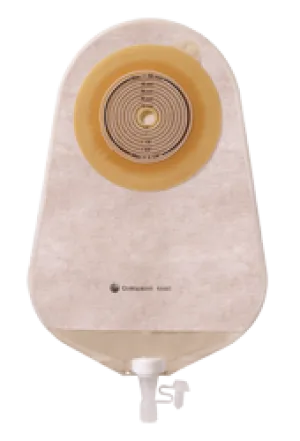 Coloplast 12595 Assura Standard Wear 1-Piece Convex Transparent Urostomy Pouch, Cut-To-Fit Up To 1-1/4" (33mm)
