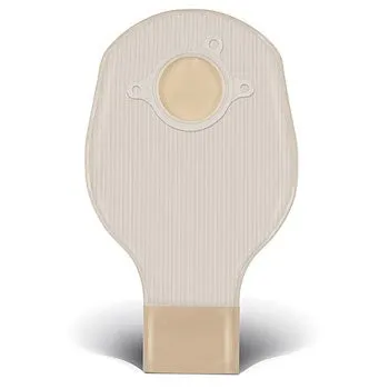 ConvaTec 411361 Natura Two-Piece Drainable 12" Pouch With 1-Sided Comfort Panel, Invisiclose Tail Closure And Filter Transparent 57mm (2-1/4") Flange