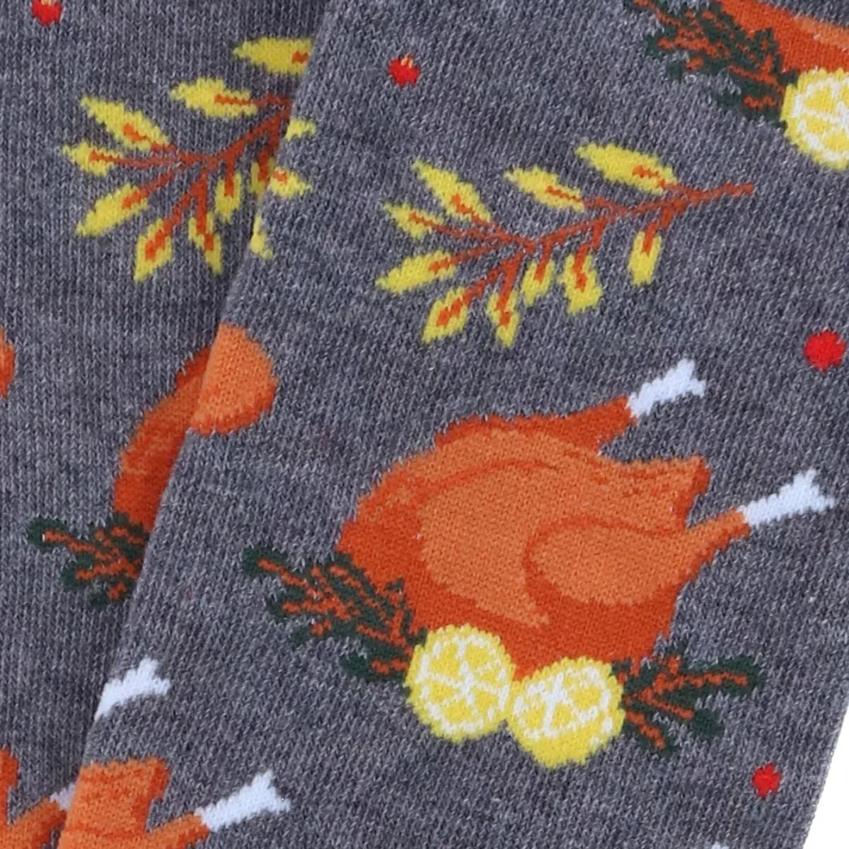 CTM® Men's Thankgiving Turkey Novelty Socks (1 Pair)