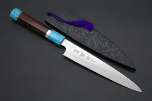 Custom Limited Edition, Sukenari ZDP-189 Nickel Damascus Wa Petty 165mm (6.4 inch, SCL-446)