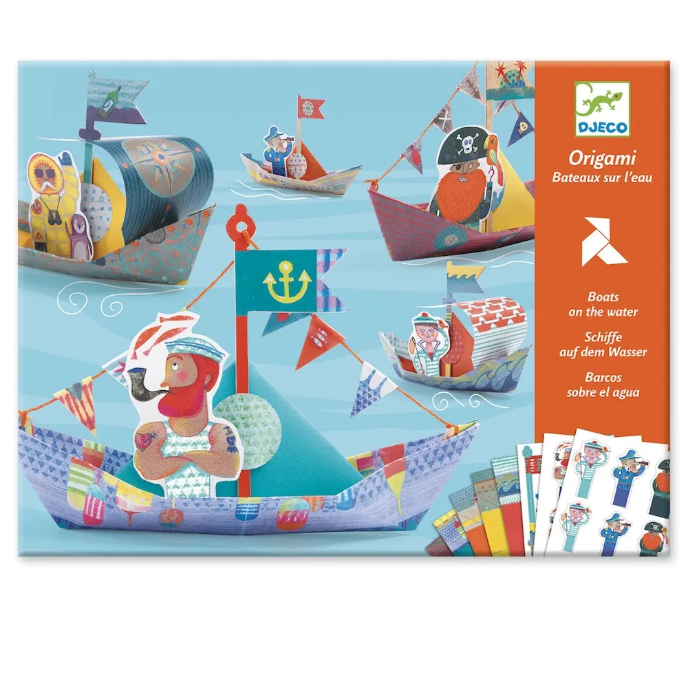 Djeco Arts & Crafts -  Origami Floating boats