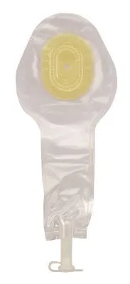 Eakin 839260 Fistula And Wound Pouch, Suitable For Wounds Up To 1.8" x 1.2" With Remote Drainage Attachment &Tap Closure Transparent Cutting Area: 45X30mm (1.8" x 1.2")