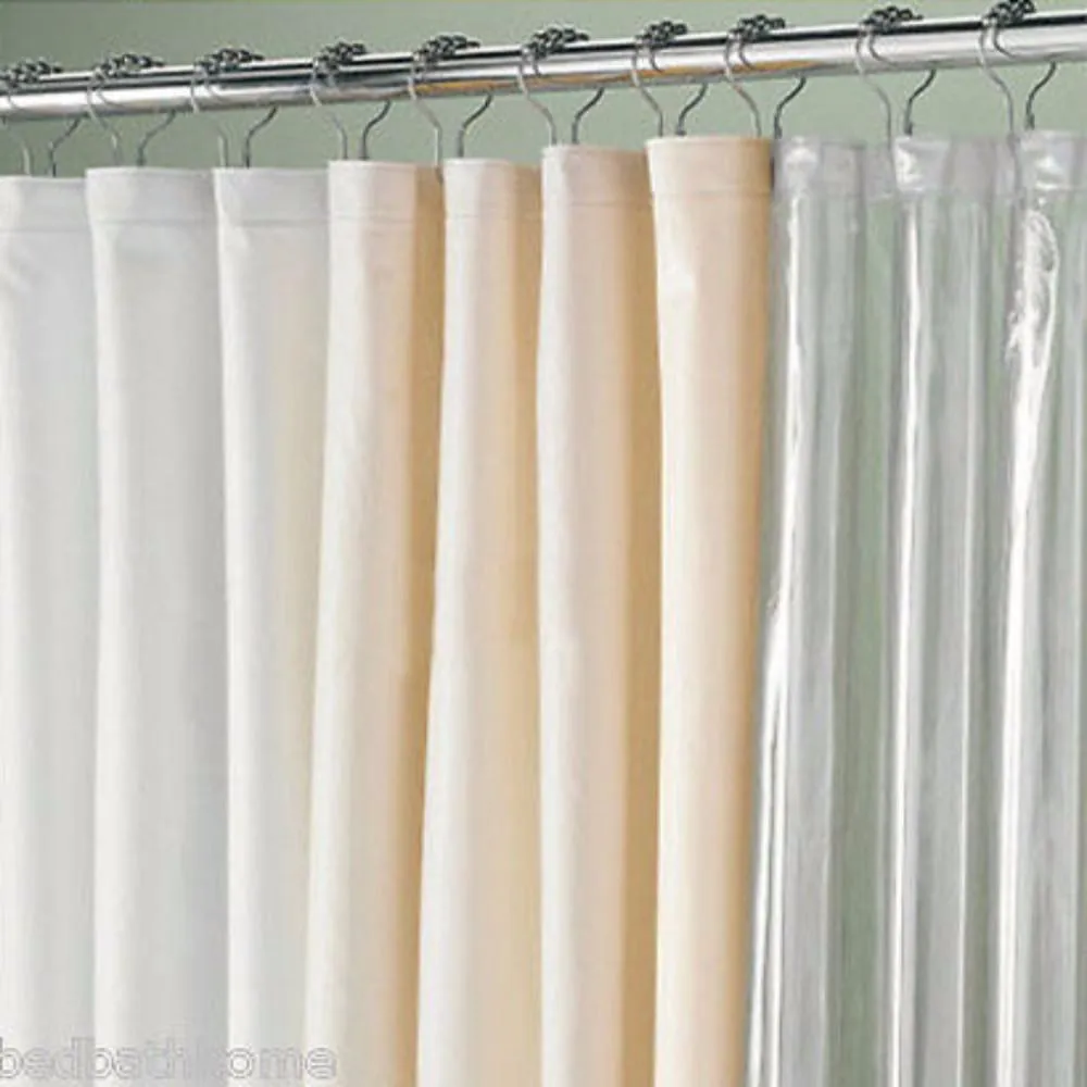 Extra Wide 108" Vinyl Shower Curtain Liner