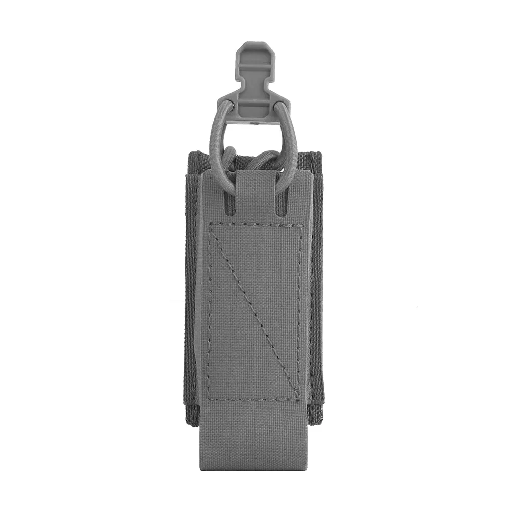 flexible magazine pouch for MG-123 pistol magazine Grey