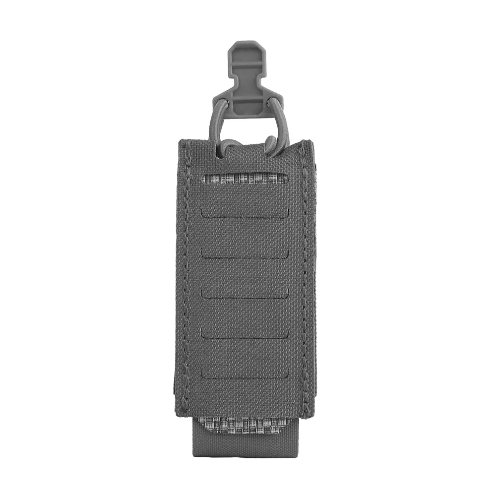 flexible magazine pouch for MG-123 pistol magazine Grey