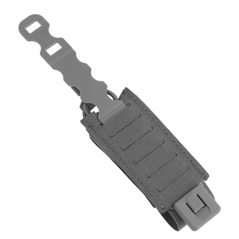 flexible magazine pouch for MG-123 pistol magazine Grey