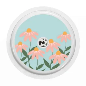 Freestyle Libre 2 Sensor Sticker (Dainty Daisies)