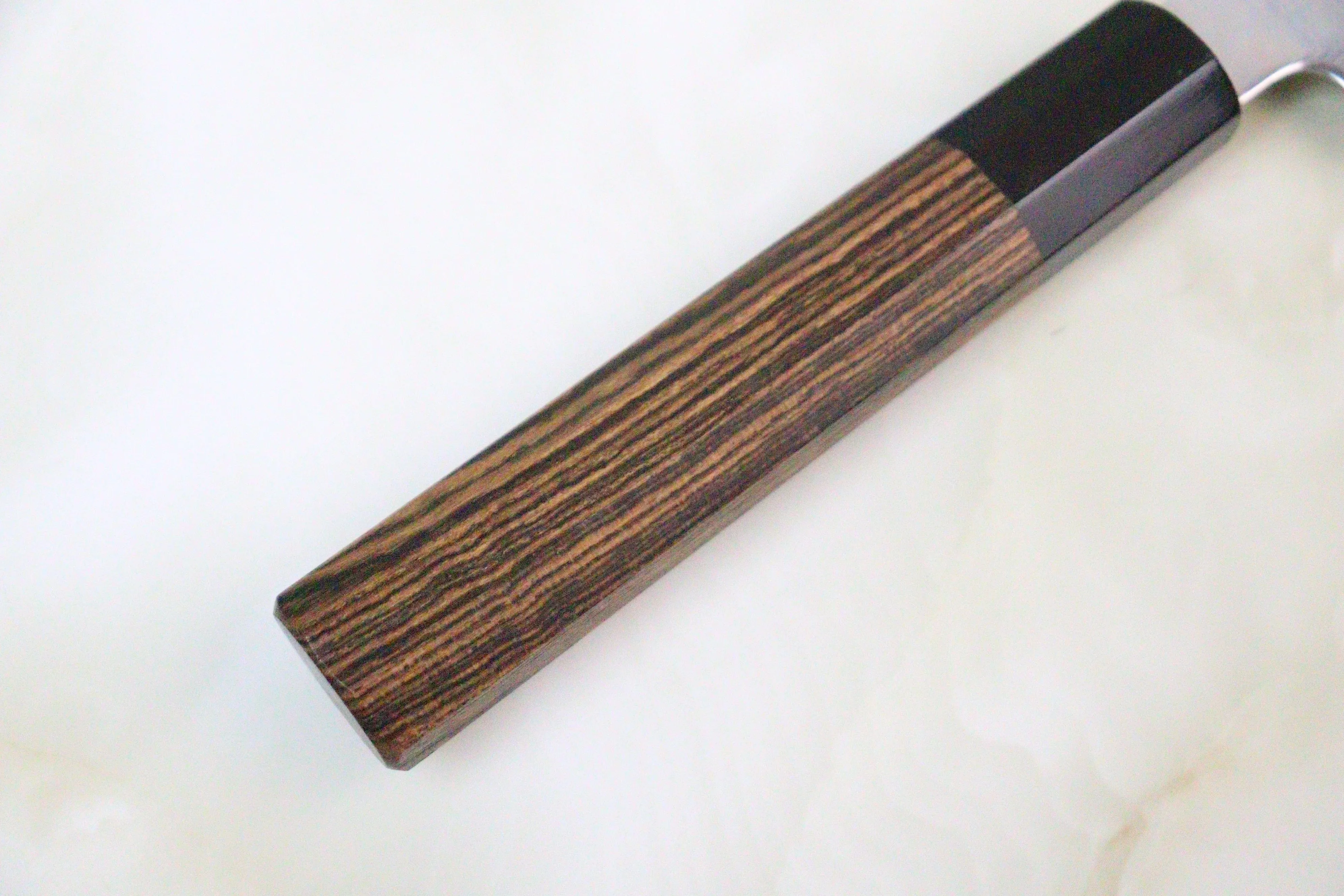 Fu-Rin-Ka-Zan R-2 Damascus Wa Series Wa Petty 165mm (6.4inch, Octagon Shaped Bocote Wood Handle, FRD-1PB)