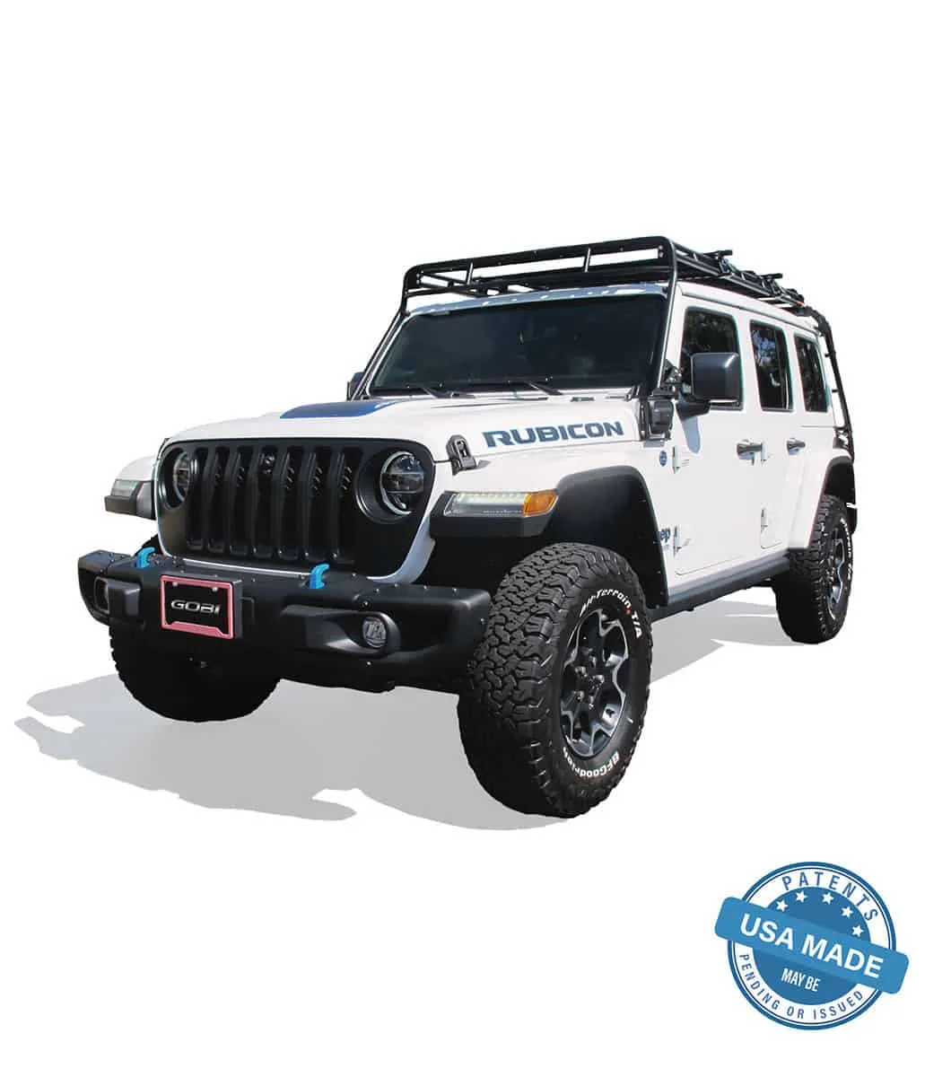 GOBI Sky One Touch Stealth Roof Rack Jeep JLU 4XE 4Door