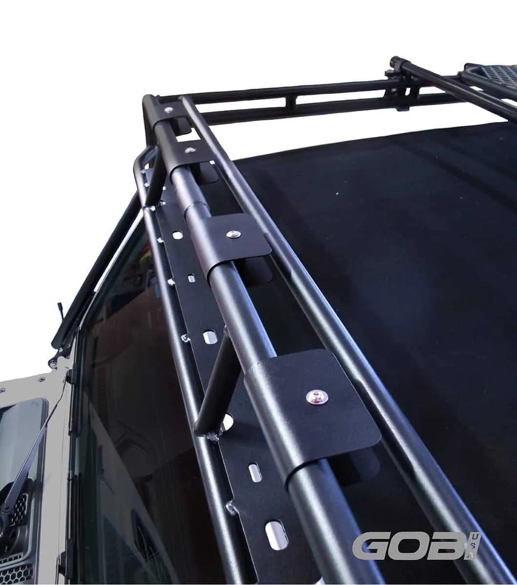 GOBI Sky One Touch Stealth Roof Rack Jeep JLU 4XE 4Door