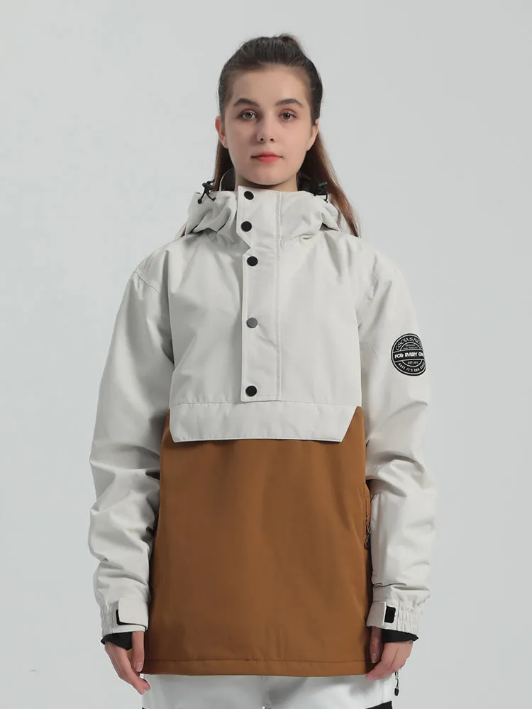 Gsou Snow Women's Color Block Ski Jacket
