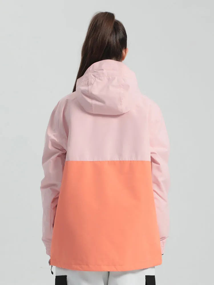 Gsou Snow Women's Color Block Ski Jacket