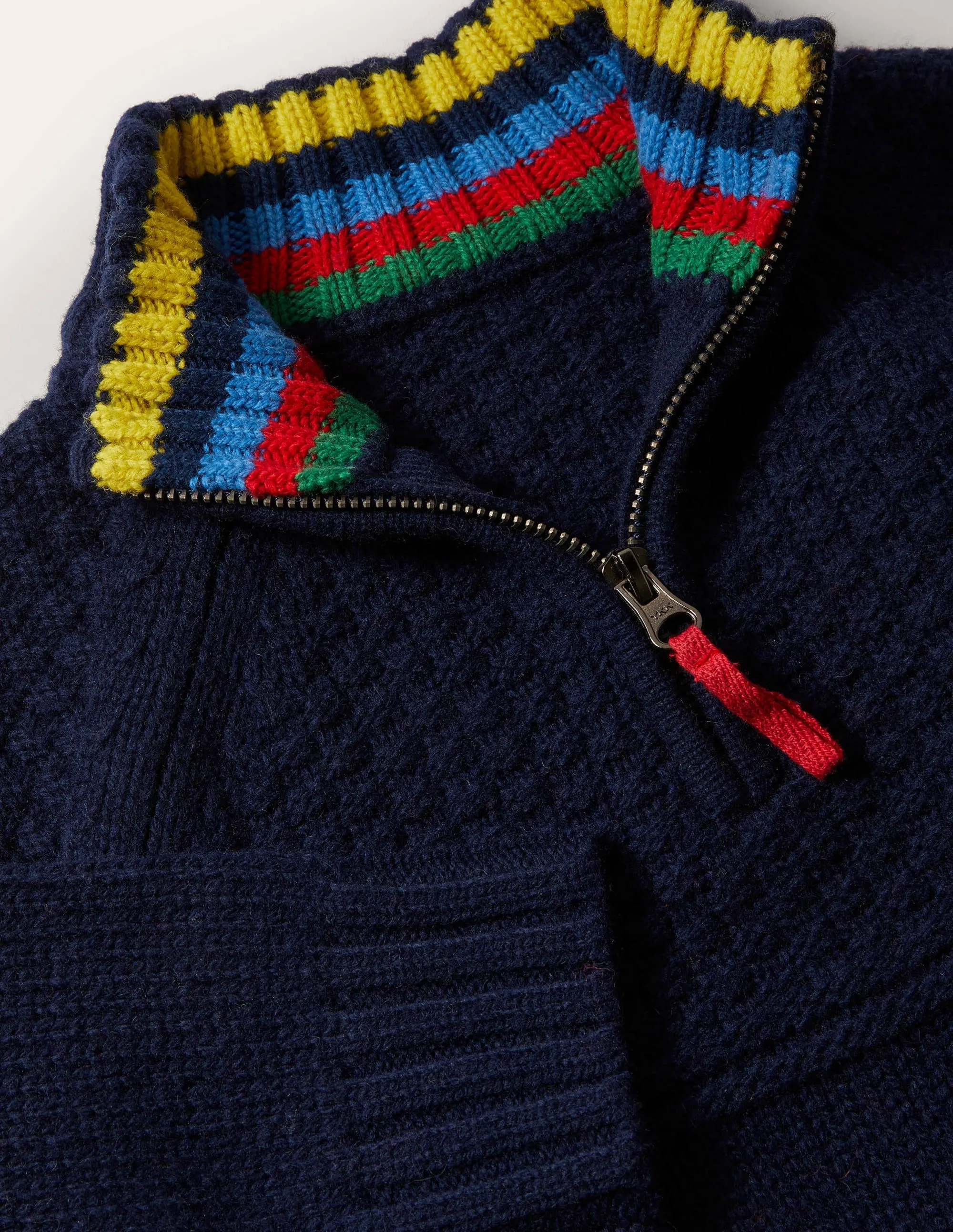 Half-zip Jumper-College Navy