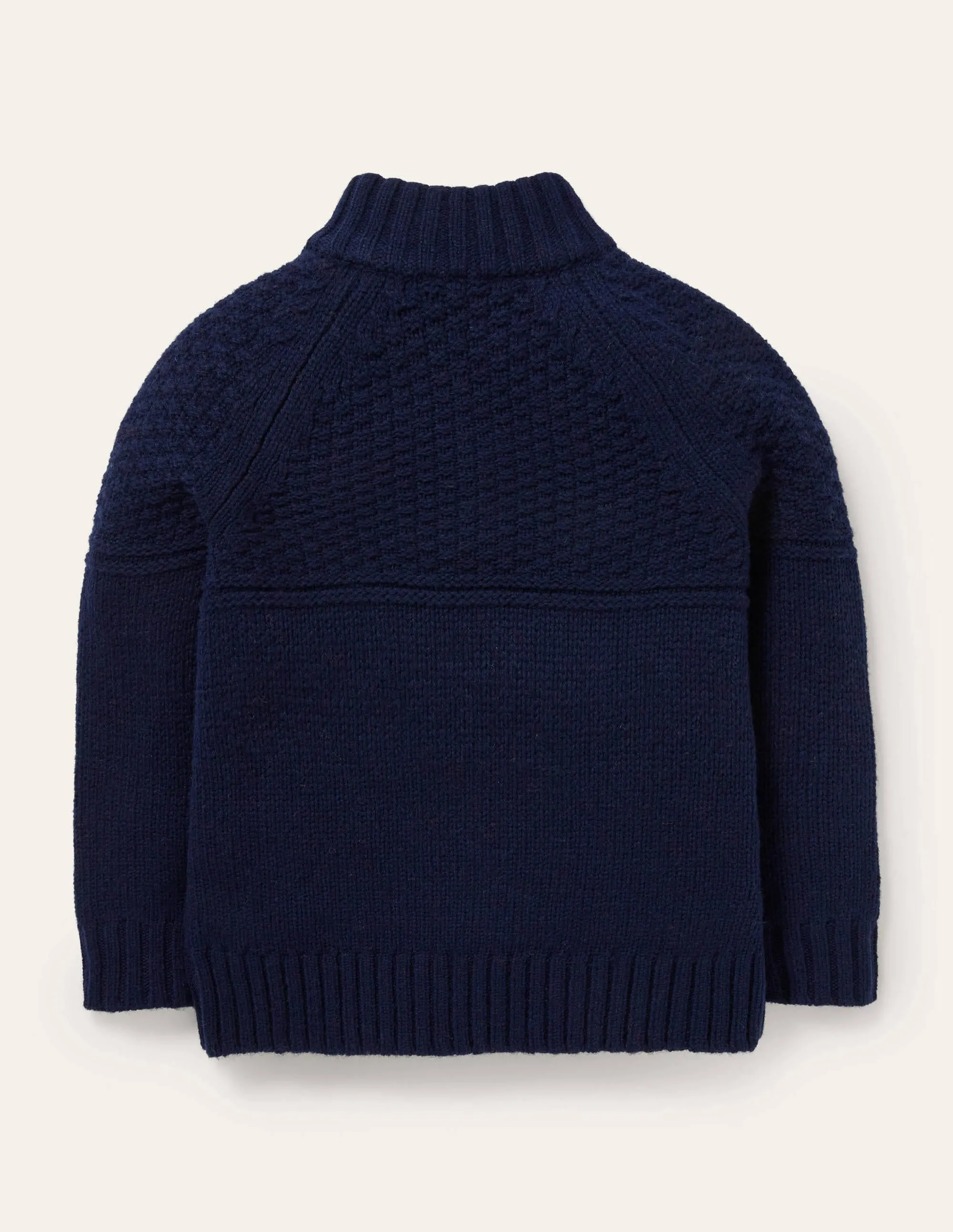 Half-zip Jumper-College Navy