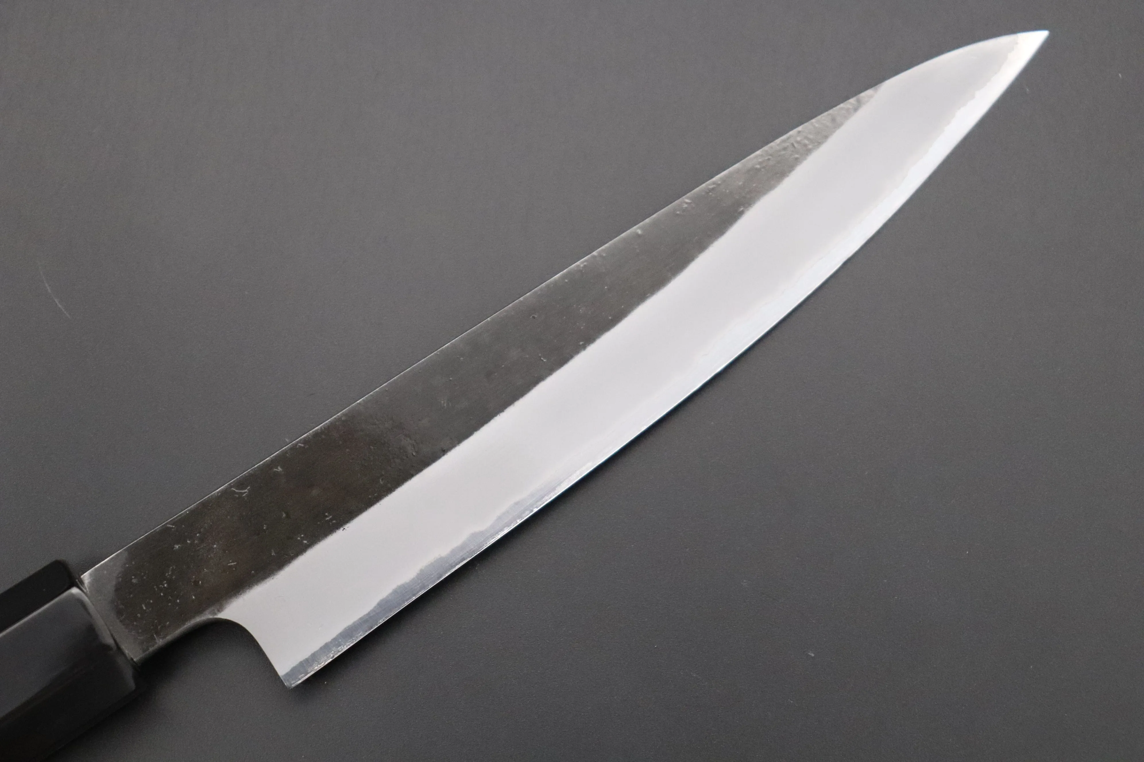 Hinoura White Steel No.1 Kurouchi Series Wa Petty 150mm (5.9 Inch, HS1-3)