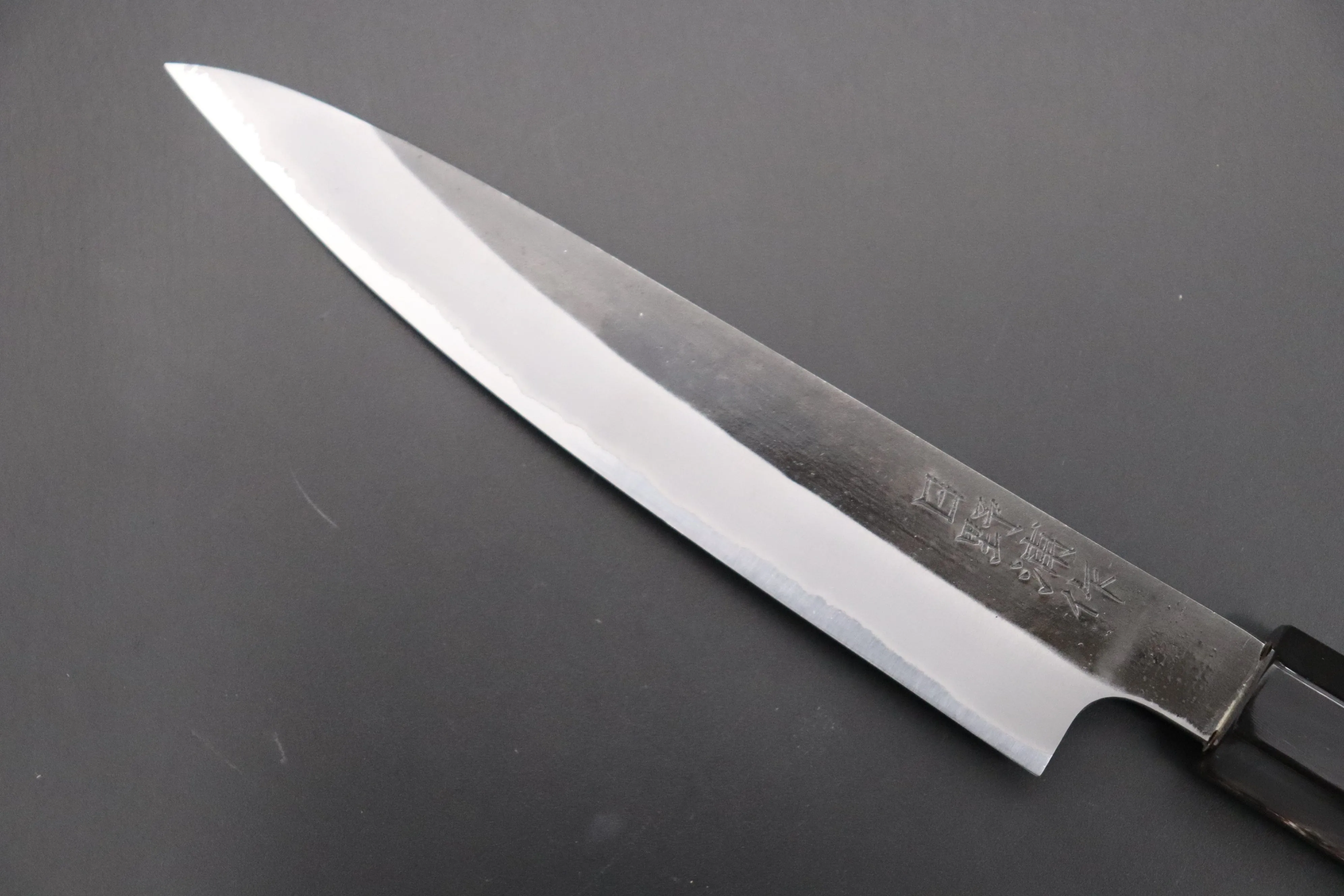 Hinoura White Steel No.1 Kurouchi Series Wa Petty 150mm (5.9 Inch, HS1-3)