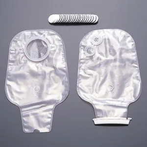 Hollister 3892 Centerpointlock 2-Piece 12" Drainable Pouch Transparent Replacement Filter 44mm 1-3/4"