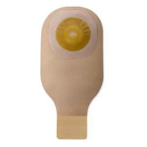 Hollister 8510 Premier 1-Piece Drainable Ostomy Pouch Convex Flextend Barrier, Lock 'N Roll Closure, Tape Transparent 3/4" (19mm) Opening 12" (30cm) Length