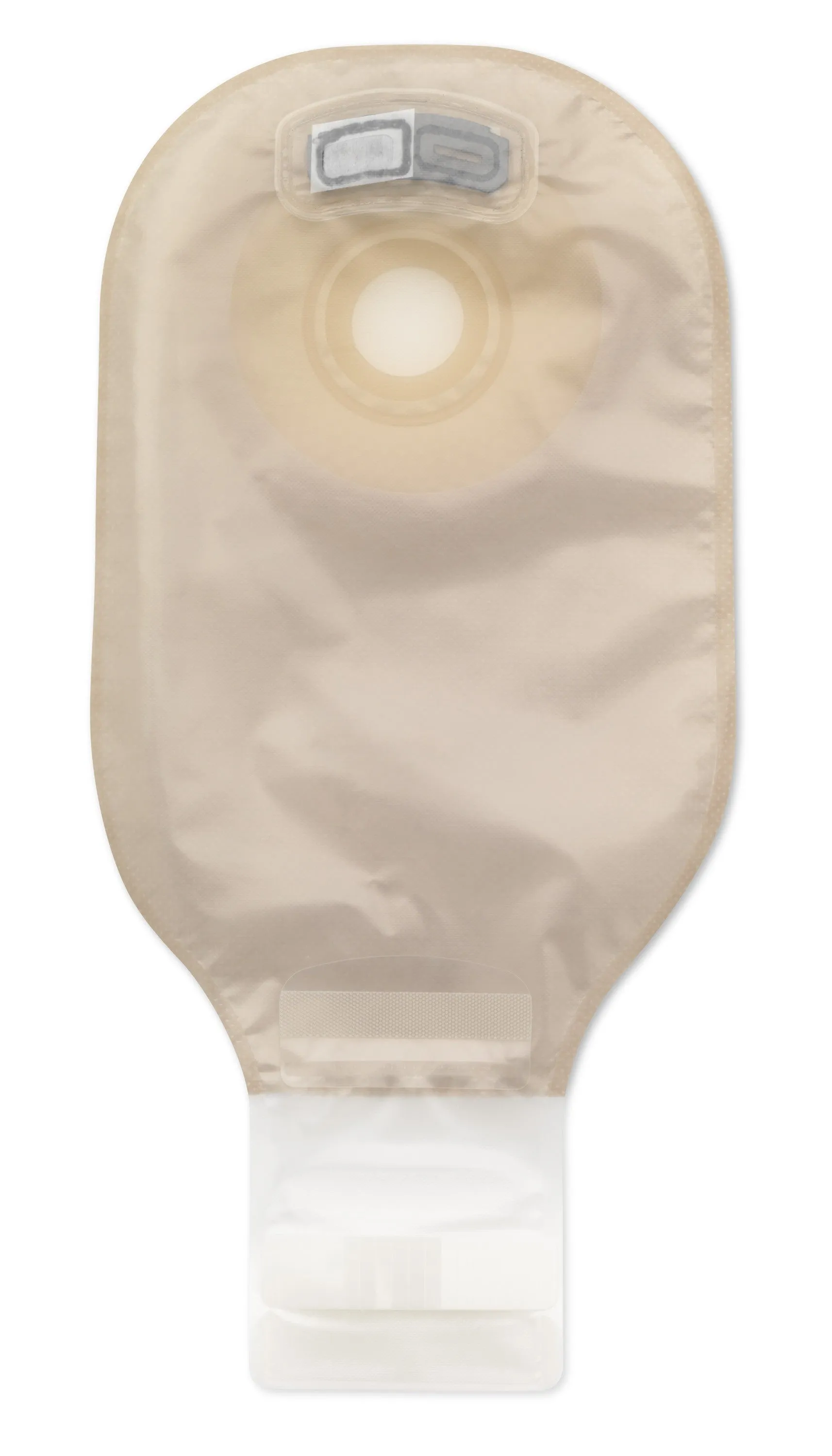 Hollister 8842 Centerpointlock 2-Piece 9" Mini Drainable Pouch Opaque 44mm 1-3/4" Flange