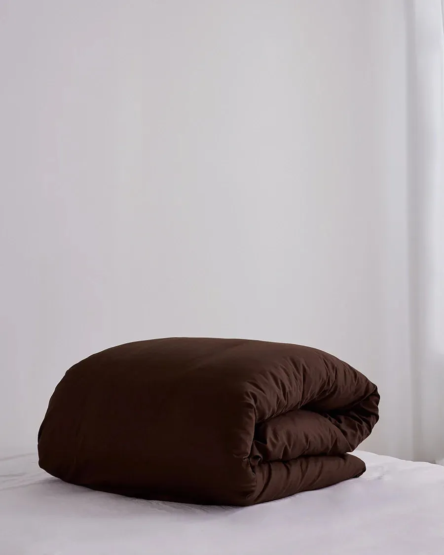 Hommey Quilt Cover - Cocoa