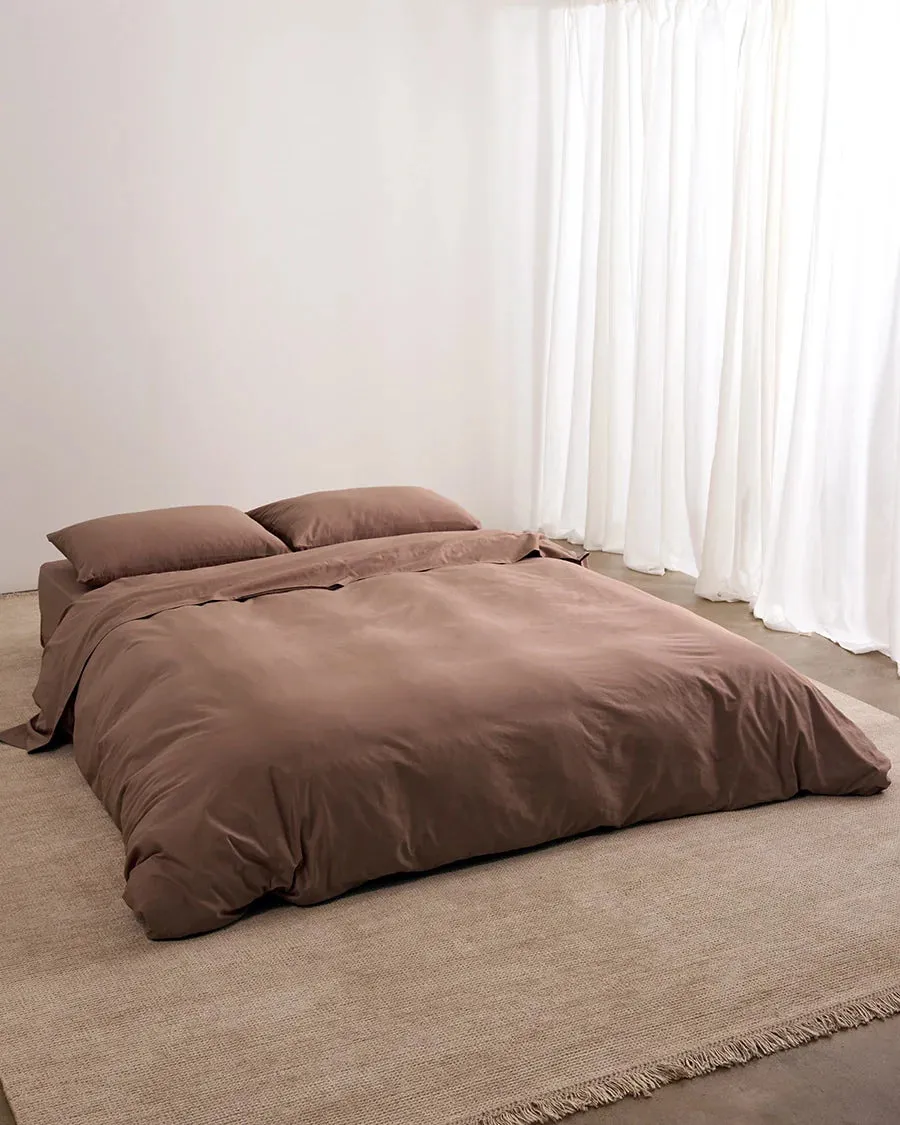 Hommey Quilt Cover - Sand