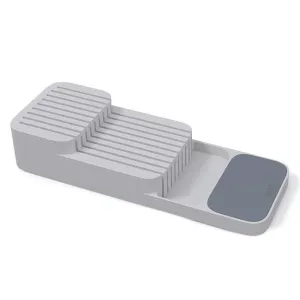 Joseph Joseph DrawerStore Compact In Drawer Knife Rack Grey