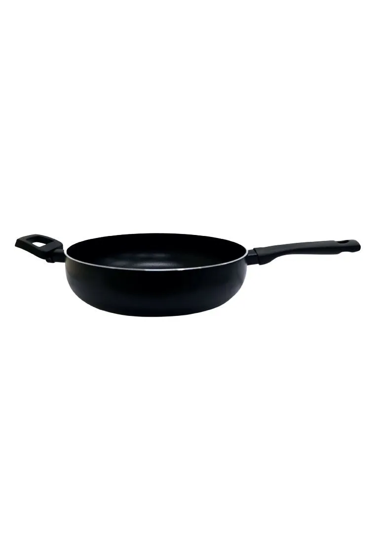 Kitchen Fun Salsa Saute Pan 28cm with Lid and Helper Handle