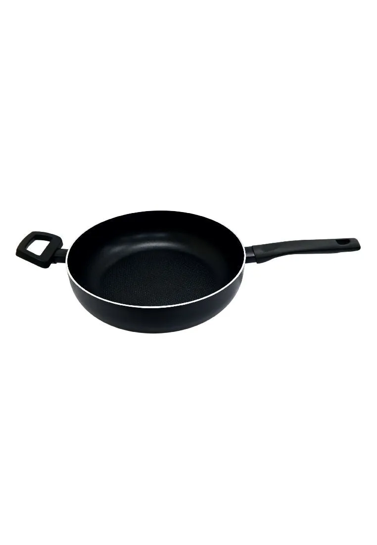 Kitchen Fun Salsa Saute Pan 28cm with Lid and Helper Handle