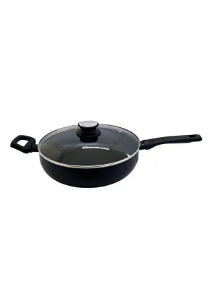 Kitchen Fun Salsa Saute Pan 28cm with Lid and Helper Handle