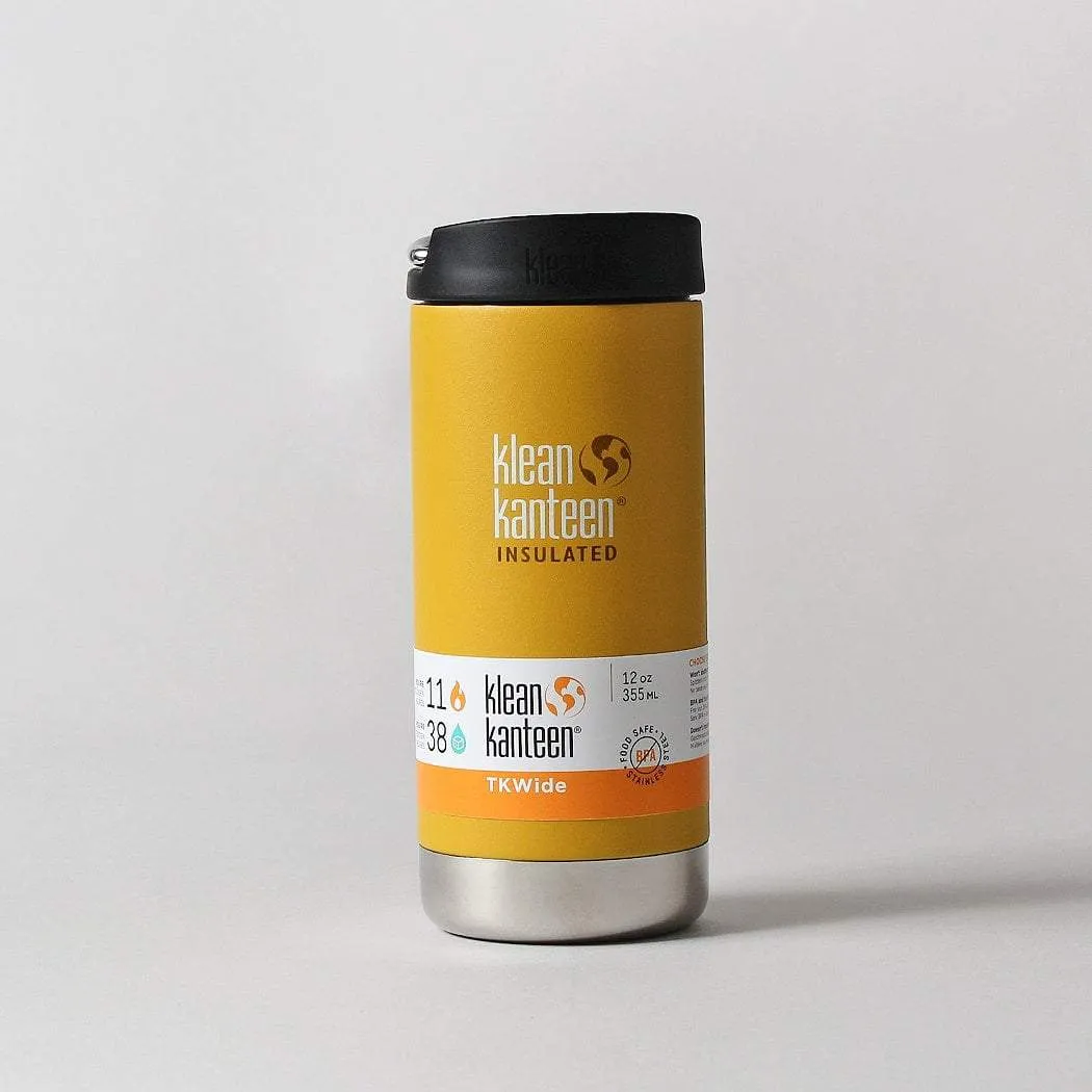 Klean Kanteen TK Wide 12oz Insulated Flask