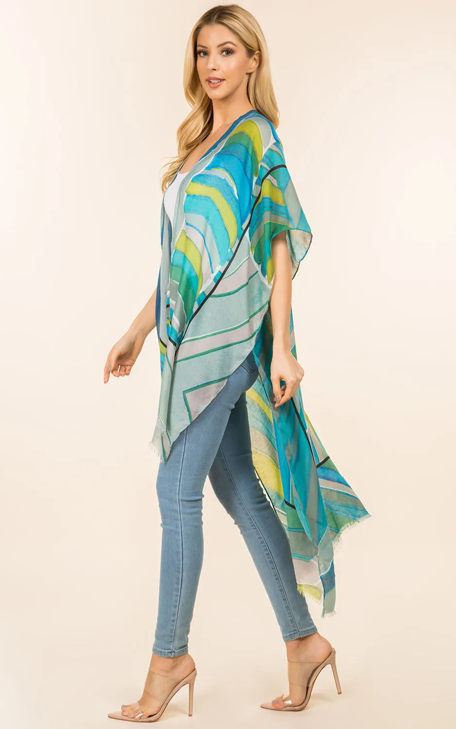 KP4111 Kimono Cover Up