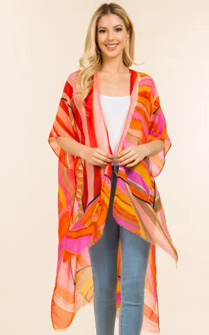 KP4111 Kimono Cover Up