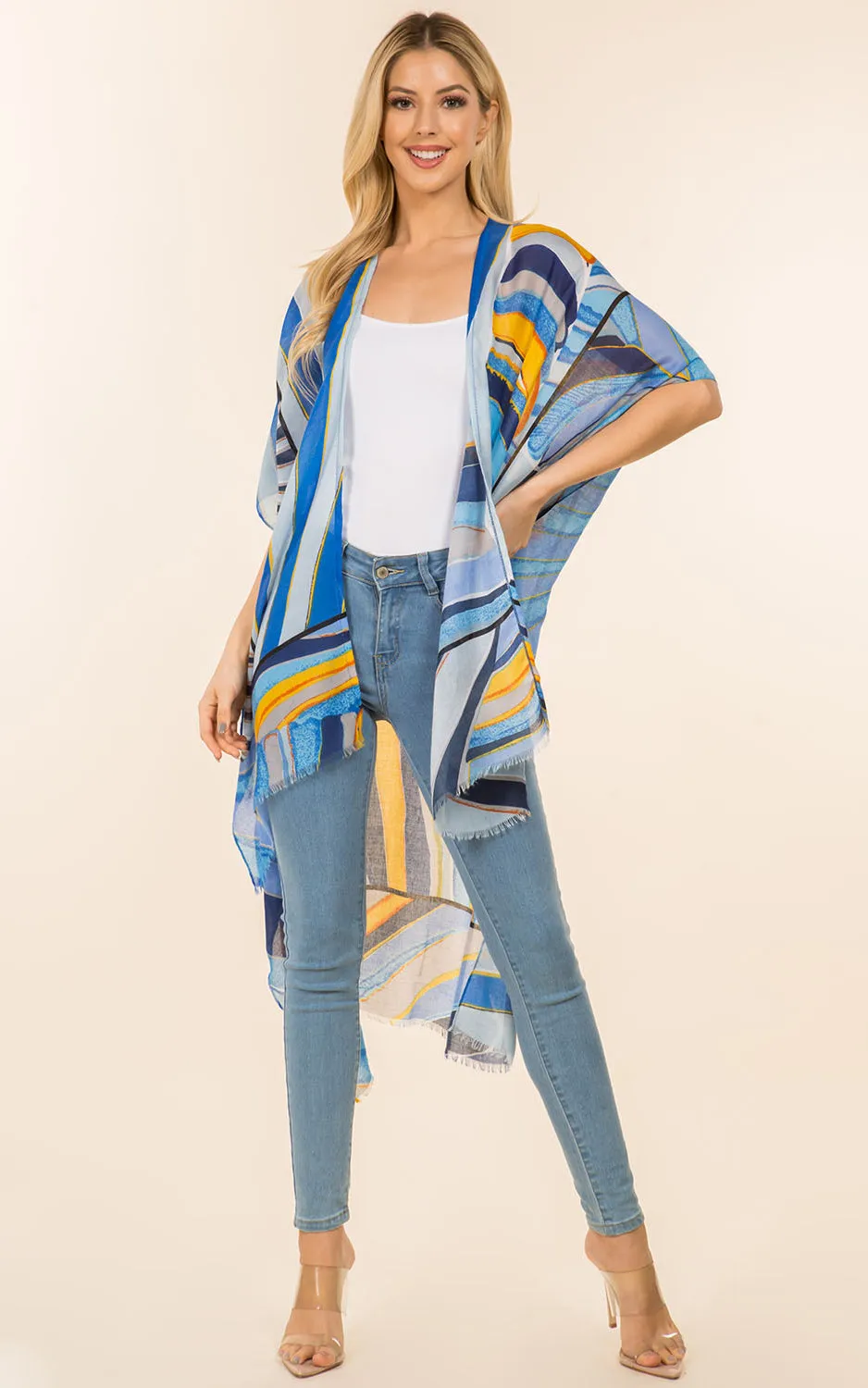 KP4111 Kimono Cover Up