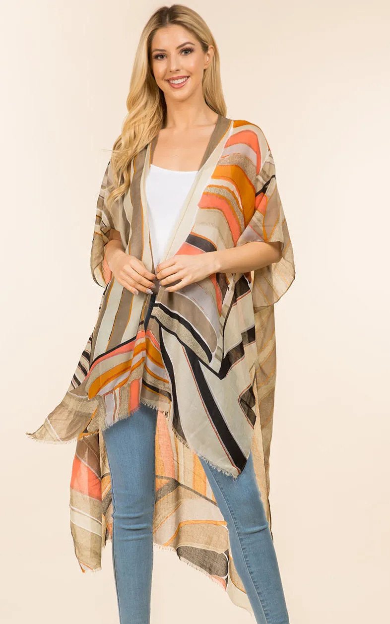 KP4111 Kimono Cover Up