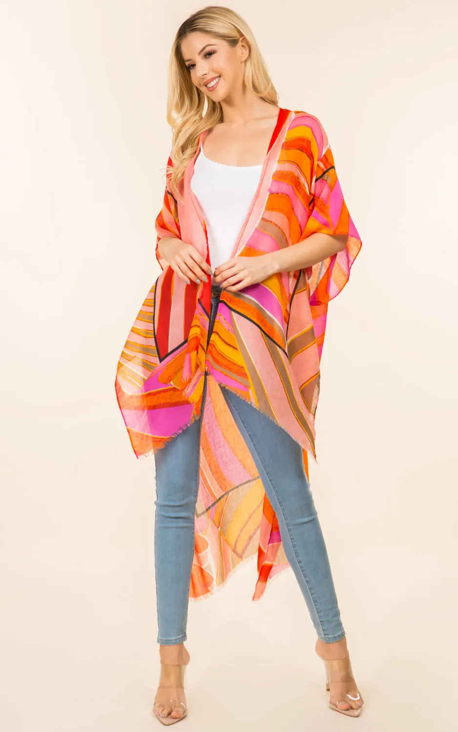 KP4111 Kimono Cover Up