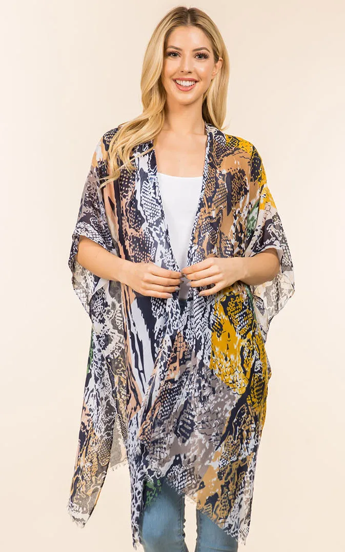 KP4112 Kimono Cover Up