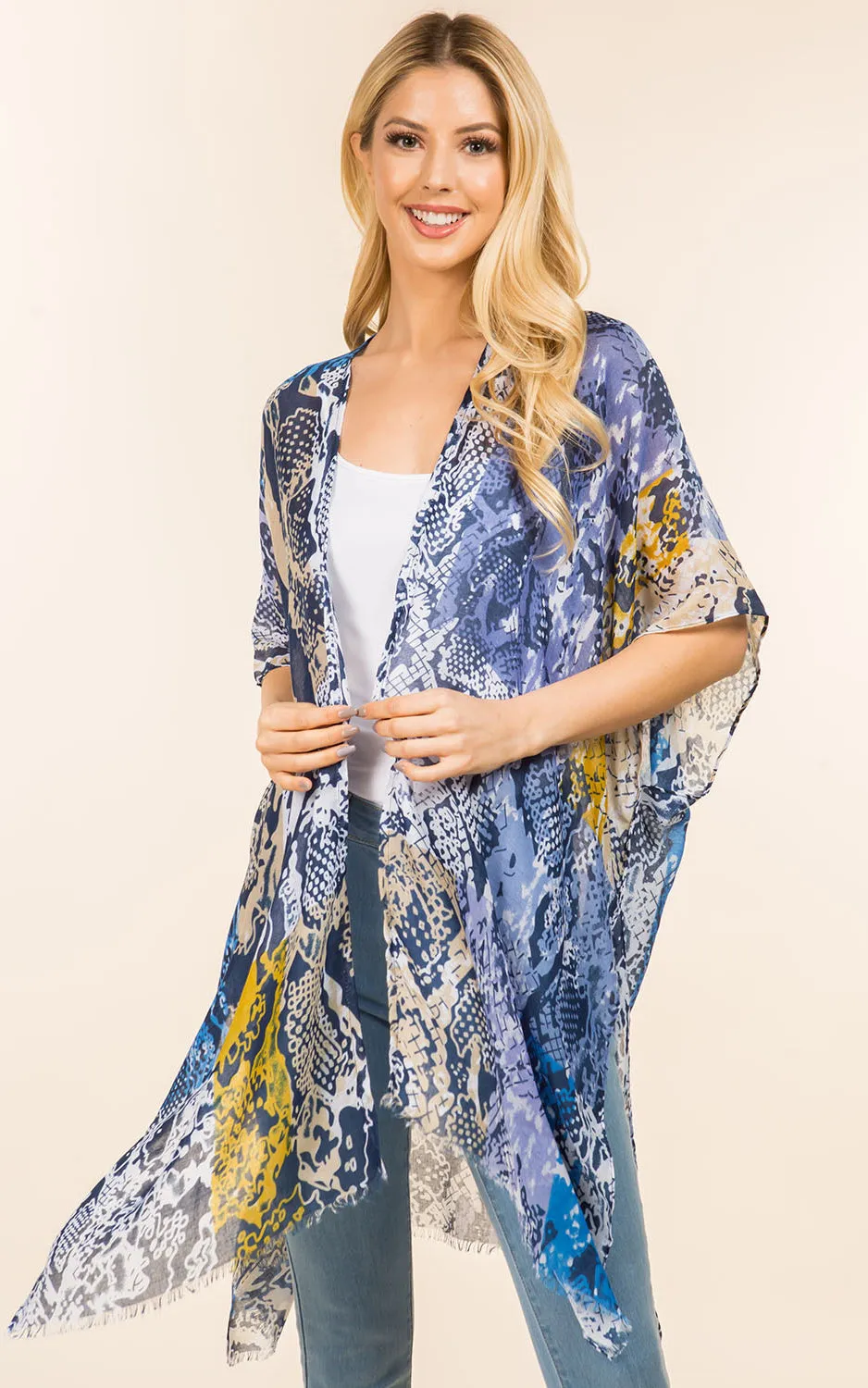 KP4112 Kimono Cover Up