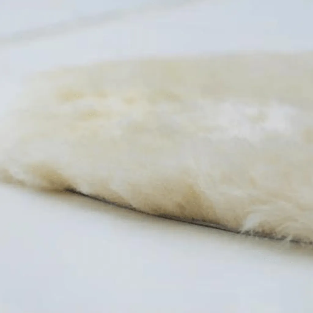 Lambskin stroller liner