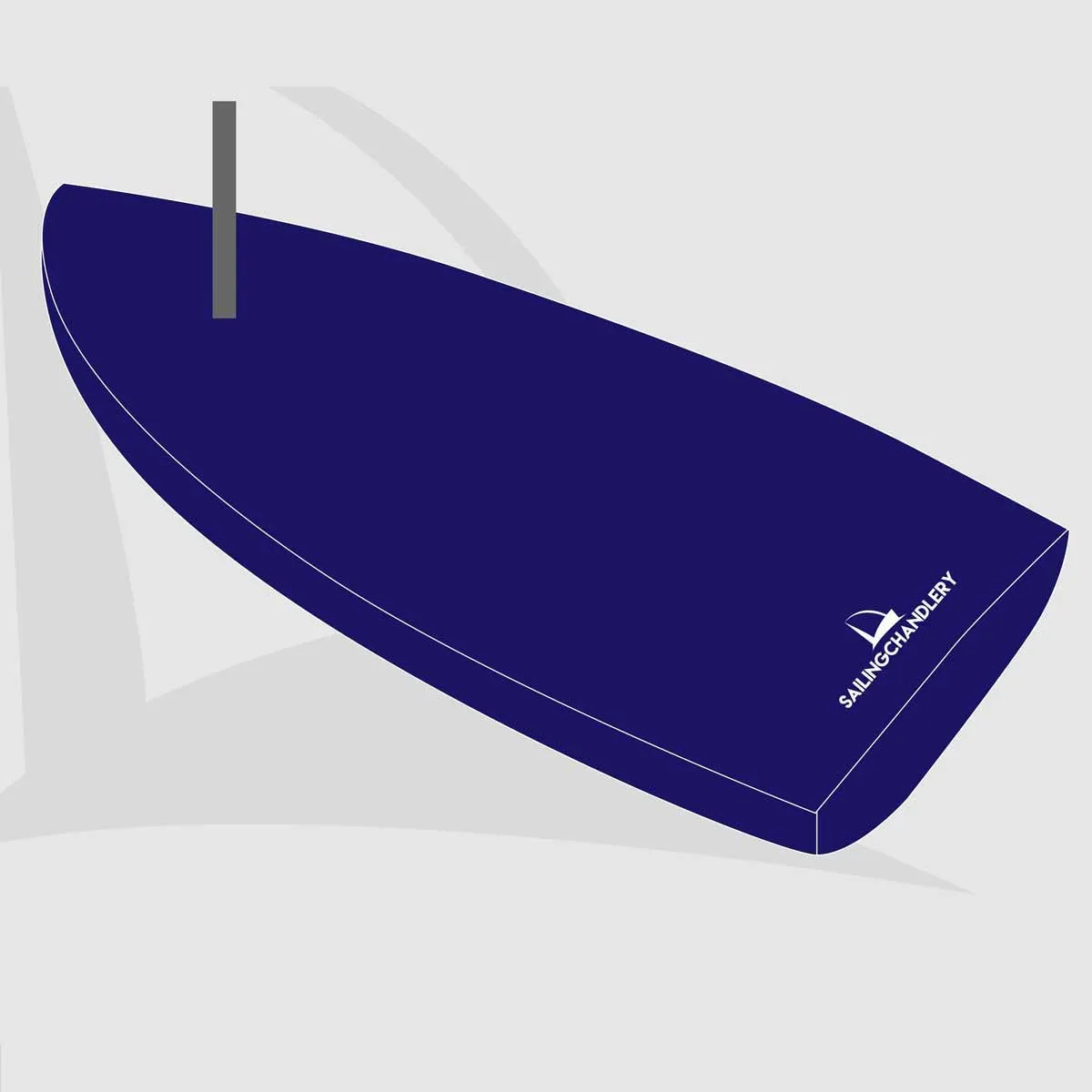 Laser Vago Flat Boat Cover - PVC Blue