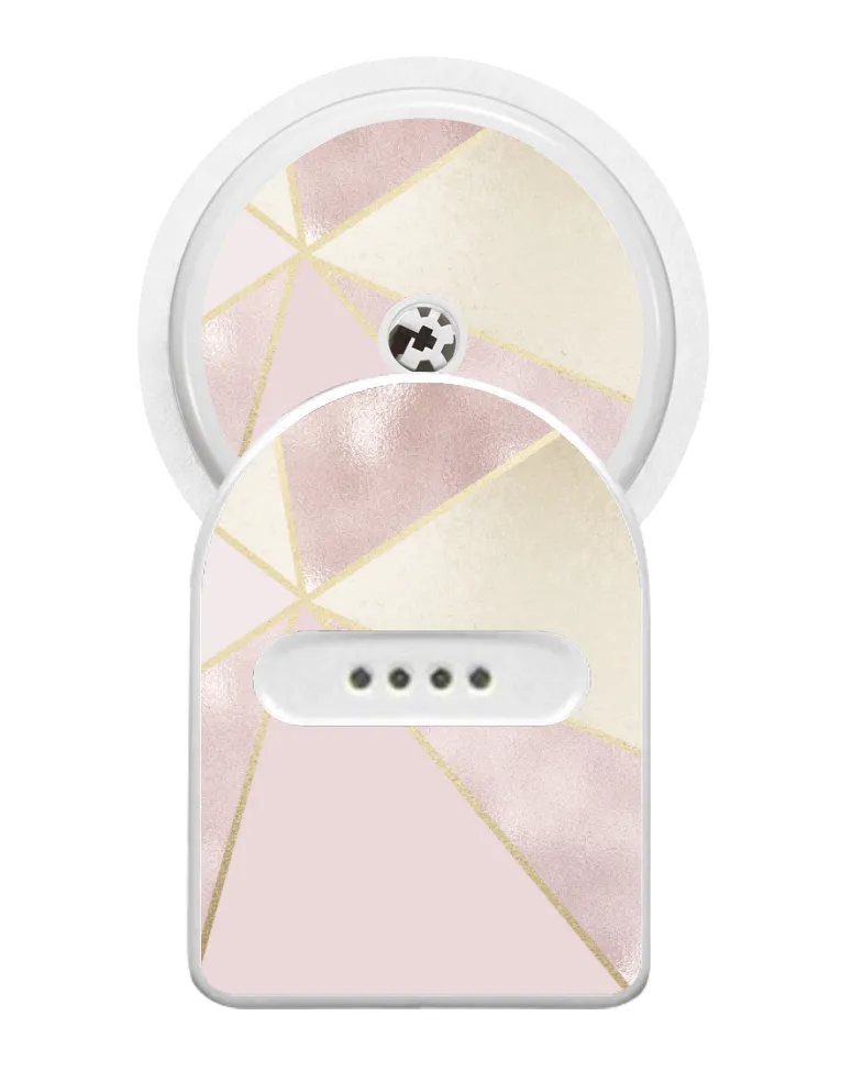 Miao Miao Sticker (Blush Geo)