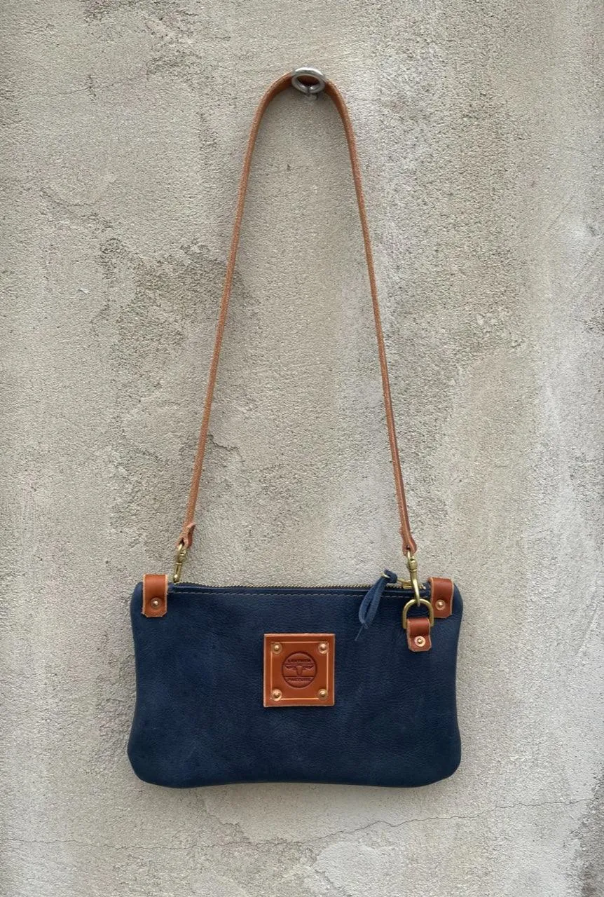 Micro Messenger Bag in Navy